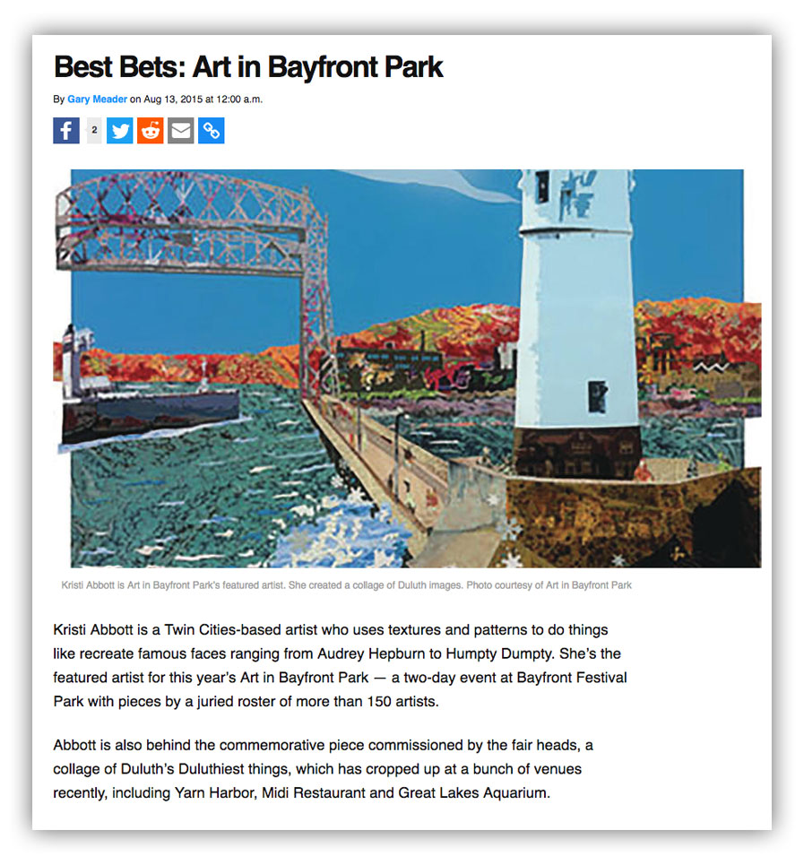 art-in-bayfront-park-duluth-tribune-best-bet-clipping-111416